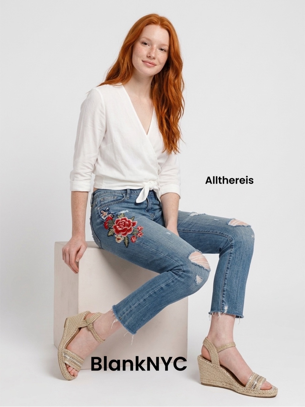 🎉BLANK NYC Girlfriend jeans 26